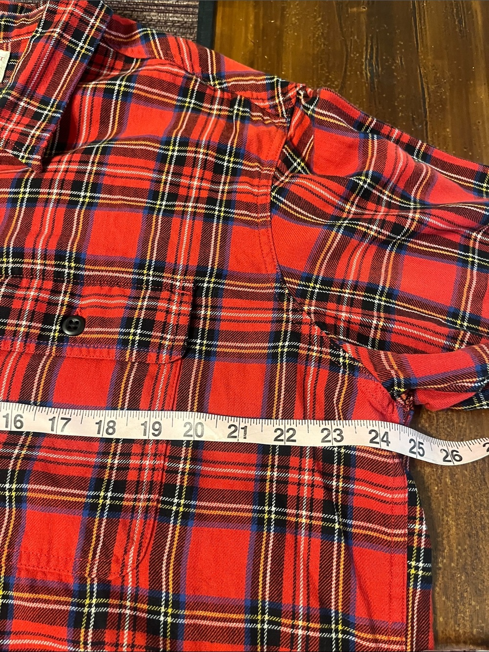 Filson Vintage Red Plaid Flannel XL - Picture 9 of 14